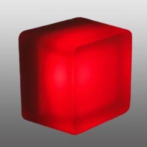 AM 114114 LED svítidlo Magnum kostka červená 1