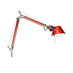 AR A010910 Tolomeo Micro stolní lampa - červená - tělo lampy - ARTEMIDE