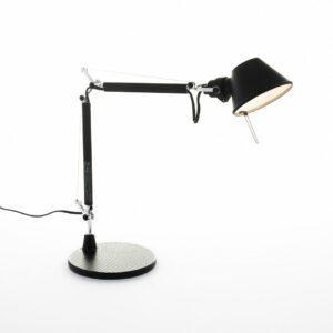 AR A011830 Tolomeo Micro stolní lampa - černá - tělo lampy + základna - ARTEMIDE