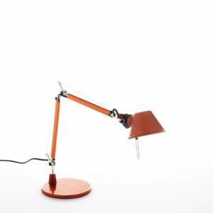 AR A011860 Tolomeo Micro stolní lampa - oranžová - tělo lampy + základna - ARTEMIDE