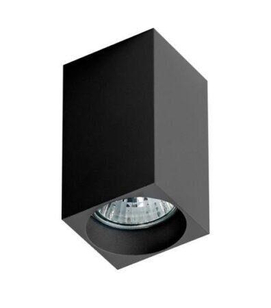 AZZ AZ1382 Stropní bodové přisazené svítidlo Azzardo Mini Square black AZ1382 GU10 1x50W IP20 5