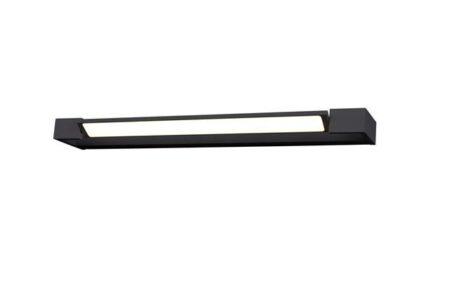 AZZ AZ2898 LED Koupelnové nástěnné svítidlo Azzardo Dali 120 3000K black AZ2898 36W 4320lm 3000K IP44 120cm černé - AZZARDO