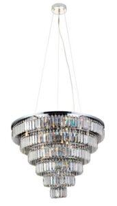 AZZ AZ2927 Závěsné/stropní přisazené svítidlo Azzardo Salerno XL pendant/top AZ2927 G9 12x40W IP20 80cm křišťálové - AZZARDO