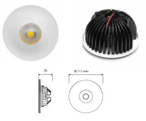 BPM 15CLF60-1 Žárovka LED 16W Bridgelux 4000K 1522lm 60º - BPM