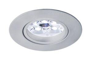 BPM 5004.19LED1.40 3 Vestavné svítidlo Aluminio Plata nikl satin 7W 500lm 3000K 230V - BPM