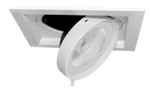 CEN FSMD1-150130 SVÍTIDLO LED REGIA ZAPUŠTĚNÉ VÝKLOPNÉ 1 MODUL 175 mm 15W 3000K Ra95 1230Lm 38d DIMM IP20  - CENTURY