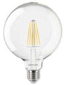 CEN ING125-162740 LED FILAMENT GLOBE 125mm ČIRÁ 16W E27 4000K 2300Lm 360d 125x174mm IP20  - CENTURY