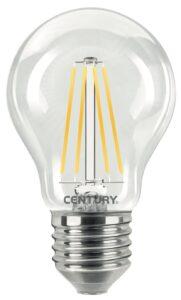 CEN ING3-102740 VÝPRODEJ - LED FILAMENT HRUŠKA ČIRÁ 10W E27 4000K 1521Lm 360d 67x111mm IP20 - CENTURY