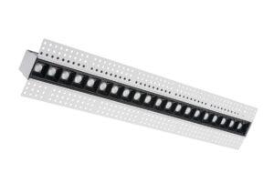 CEN MNC-204530 MINIMAL Recessed linear LED 20W 3000K 1600lm CRI95 45d INSTALACE MAGNET - CENTURY