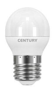 CEN ONH1G-062730 LED MINI GLOBE ONDA 6W E27 3000K 470Lm 200d 45x78mm IP20 - CENTURY