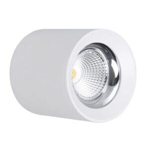 CEN RNDBI-2513040 Stropní SVÍTIDLO LED RONDO BÍLÉ 130x155mm 25W/230VAC 4000K 2500Lm 45d IP20 - CENTURY