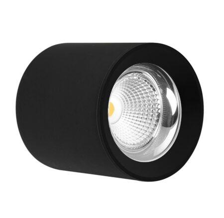 CEN RNDNE-1511040 Stropní SVÍTIDLO LED RONDO ČERNÉ 110x123mm 15W/230VAC 4000K 1350Lm 45d IP20  - CENTURY