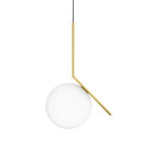 FLOS DEC F3176059 Designové závěsné svítidlo IC Suspended 2 mosaz 205W E27 (3166059+3137059) - FLOS Decorative