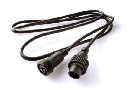 IMPR 180704 XLR kabel 3-pólový Male/Female Outdoor černý 200 cm - LIGHT IMPRESSIONS