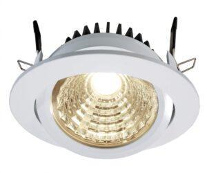 IMPR 565067 Kapego COB Downlight výklopný 12W 3000K bílá 350mA - LIGHT IMPRESSIONS