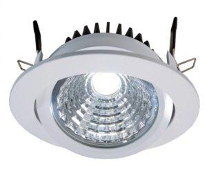 IMPR 565069 Kapego COB Downlight výklopný 12W 6000K bílá 350mA - LIGHT IMPRESSIONS