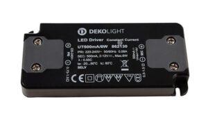 IMPR 862130 AKCE Deko-Light napájení FLAT trafo 500mA 6W konstantní proud 500 mA IP20 2-12V DC 6W - LIGHT IMPRESSIONS