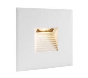 IMPR 930130 Kryt na vestavné svítidlo do stěny čtvercový otvor bílý - LIGHT IMPRESSIONS