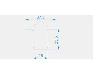 IMPR 979700 AKCE Koncovka R-ET-03-10 sada 2ks - LIGHT IMPRESSIONS