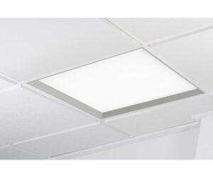 KHL K50502.GY.MP.6K.D1 WINNER LED panel šedá 6000K mikroprisma 1..10V 37W čtverec - KOHL-Lighting