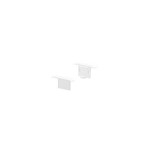 LA 1000473 Koncové kryty na GRAZIA 10 profil k zabudování 2 kusy bílé - BIG WHITE (SLV)