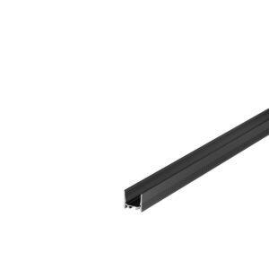 LA 1000516 GRAZIA 20 profil na stěnu LED standard drážkovaný 3m černý - BIG WHITE (SLV)