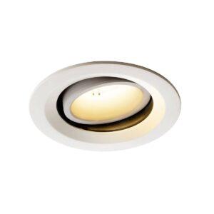 LA 1003566 NUMINOS® MOVE DL M vnitřní LED zápustné stropní svítidlo bílá/bílá 2700 K 20° otočné a výkyvné - BIG WHITE (SLV)
