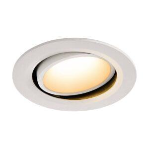 LA 1003638 NUMINOS® MOVE DL L vnitřní LED zápustné stropní svítidlo bílá/bílá 2700 K 20° otočné a výkyvné - BIG WHITE (SLV)
