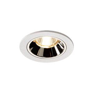 LA 1003783 NUMINOS® DL S vnitřní LED zápustné stropní svítidlo bílá/bílá 2700 K 20° včetně listových pružin - BIG WHITE (SLV)
