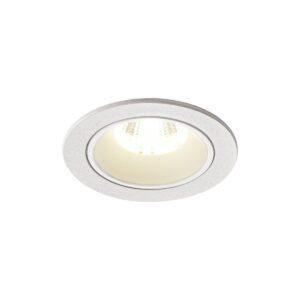 LA 1003830 NUMINOS® DL S vnitřní LED zápustné stropní svítidlo bílá/bílá 4000 K 20° včetně listových pružin - BIG WHITE (SLV)