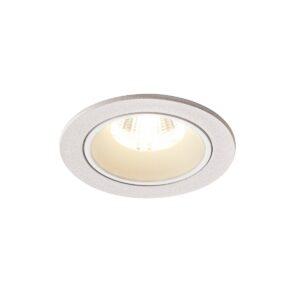 LA 1003836 NUMINOS® DL S vnitřní LED zápustné stropní svítidlo bílá/bílá 4000 K 55° včetně listových pružin - BIG WHITE (SLV)