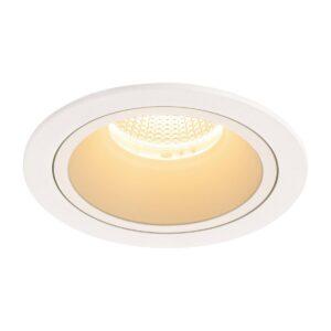 LA 1003926 NUMINOS® DL L vnitřní LED zápustné stropní svítidlo bílá/bílá 2700 K 20° - BIG WHITE (SLV)