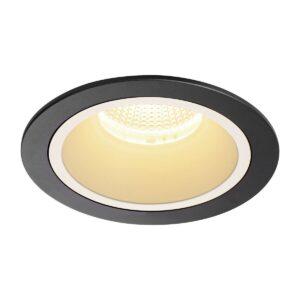LA 1003938 NUMINOS® DL L vnitřní LED zápustné stropní svítidlo černá/bílá 3000 K 20° - BIG WHITE (SLV)