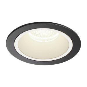 LA 1003962 NUMINOS® DL L vnitřní LED zápustné stropní svítidlo černá/bílá 4000 K 20° - BIG WHITE (SLV)
