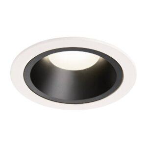 LA 1003973 NUMINOS® DL L vnitřní LED zápustné stropní svítidlo bílá/černá 4000 K 20° Kardanův závěs