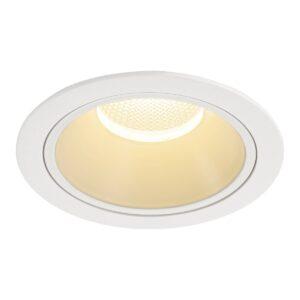 LA 1004025 NUMINOS® DL XL vnitřní LED zápustné stropní svítidlo bílá/bílá 3000 K 40° - BIG WHITE (SLV)