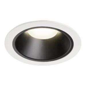LA 1004048 NUMINOS® DL XL vnitřní LED zápustné stropní svítidlo bílá/černá 4000 K 40° - BIG WHITE (SLV)