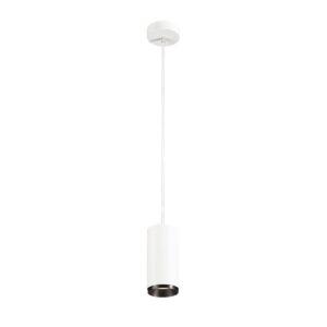 LA 1004262 NUMINOS® PD PHASE M vnitřní LED závěsné svítidlo bílá/černá 4000 K 24° - BIG WHITE (SLV)