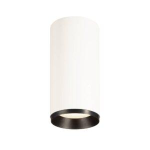 LA 1004334 NUMINOS® CL PHASE L vnitřní LED přisazené stropní svítidlo bílá/černá 4000 K 24° - BIG WHITE (SLV)