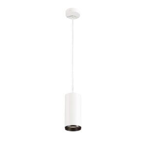 LA 1004360 NUMINOS® PD PHASE L vnitřní LED závěsné svítidlo bílá/černá 4000 K 60° - BIG WHITE (SLV)