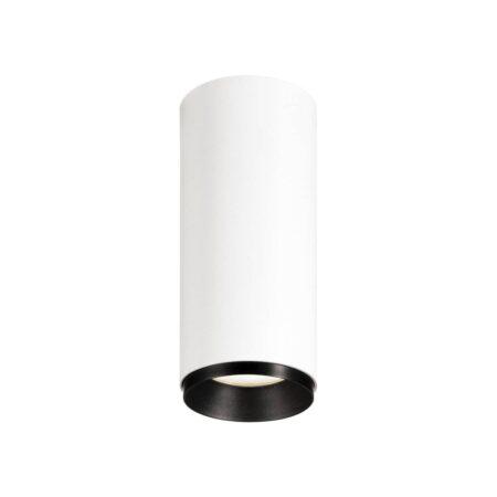 LA 1004432 NUMINOS® CL DALI S vnitřní LED přisazené stropní svítidlo bílá/černá 4000 K 60° - BIG WHITE (SLV)