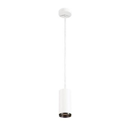 LA 1004542 NUMINOS® PD DALI M vnitřní LED závěsné svítidlo bílá/černá 3000 K 24° - BIG WHITE (SLV)