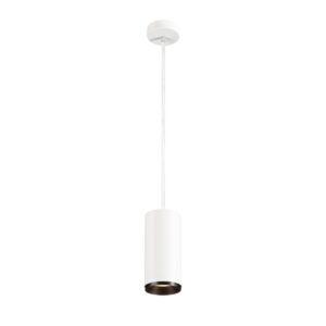 LA 1004638 NUMINOS® PD DALI L vnitřní LED závěsné svítidlo bílá/černá 3000 K 24° - BIG WHITE (SLV)