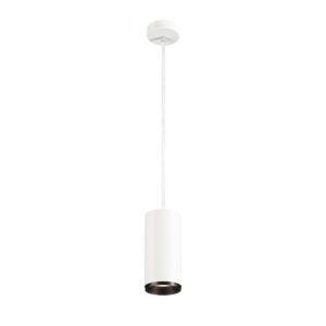 LA 1004646 NUMINOS® PD DALI L vnitřní LED závěsné svítidlo bílá/černá 4000 K 24° - BIG WHITE (SLV)