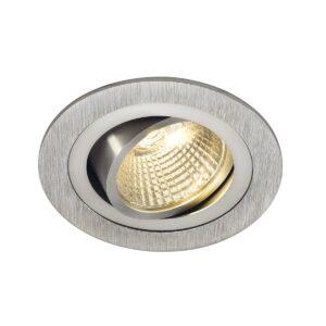 LA 113876 NEW TRIA DL kruhová sada   230V/350mA COB LED 6.2W 38° 2700K - BIG WHITE (SLV)