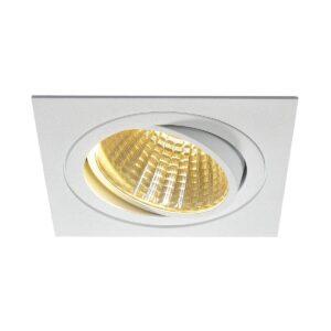 LA 114281 NEW TRIA DL čtvercová sada matná bílá 230V/700mA LED 25W 30° 2700K - BIG WHITE (SLV)