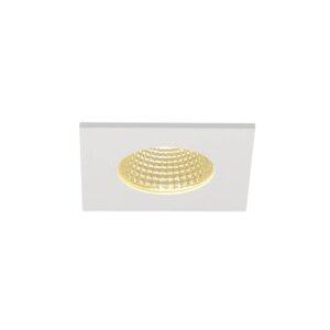 LA 114431 PATTA-I zápustná matná bílá hranatá230V/500mA LED 9W 38° 3000K - BIG WHITE (SLV)