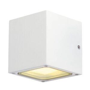 LA 232531 Venkovní svítidlo SITRA CUBE nástěnná bílá 230V GX53 2x9W IP44 - BIG WHITE (SLV)