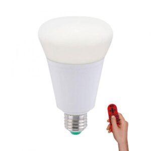 LD 08222-1 LOLA LED žárovka LOLA Bulb E27 14W 2700-5000K + RGB 1100lm vč.dálkového ovládání - LEUCHTEN DIREKT / JUST LIGHT