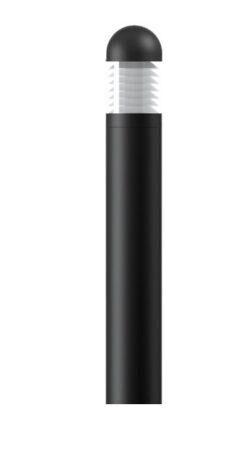 LGM TU-10136-1-30-01 Venkovní sloupkové svítidlo TAURAS BOLLARDS 41W 3000K 962lm IP65 černá RAL9011 (LGM TU-10136-1-W30-01) - LIGMAN